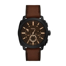 Load image into Gallery viewer, Machine Chronograph Brown Leather Watch FS6101
