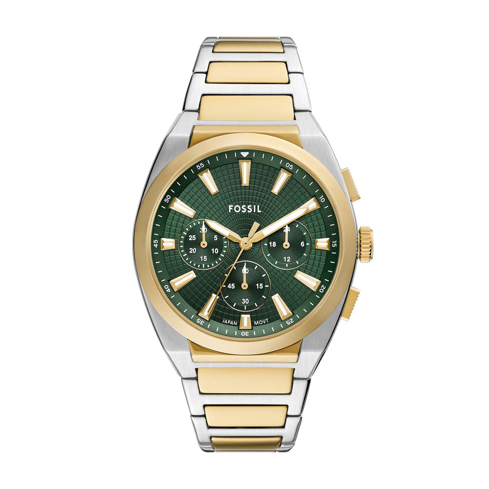 Everett Chronograph Two-Tone Stainless Steel Watch FS6106