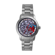 Load image into Gallery viewer, Marvel Silver Tone Analogue Watch LE1197SET
