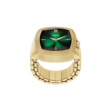 Load image into Gallery viewer, Nick Jonas x Fossil Machine Luxe Watch Ring Gold Tone Analogue Watches LE1213
