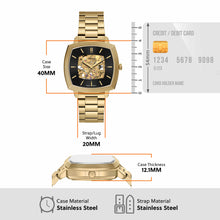 Load image into Gallery viewer, Nick Jonas x Fossil Machine Luxe Gold Tone Analogue Watches LE1218
