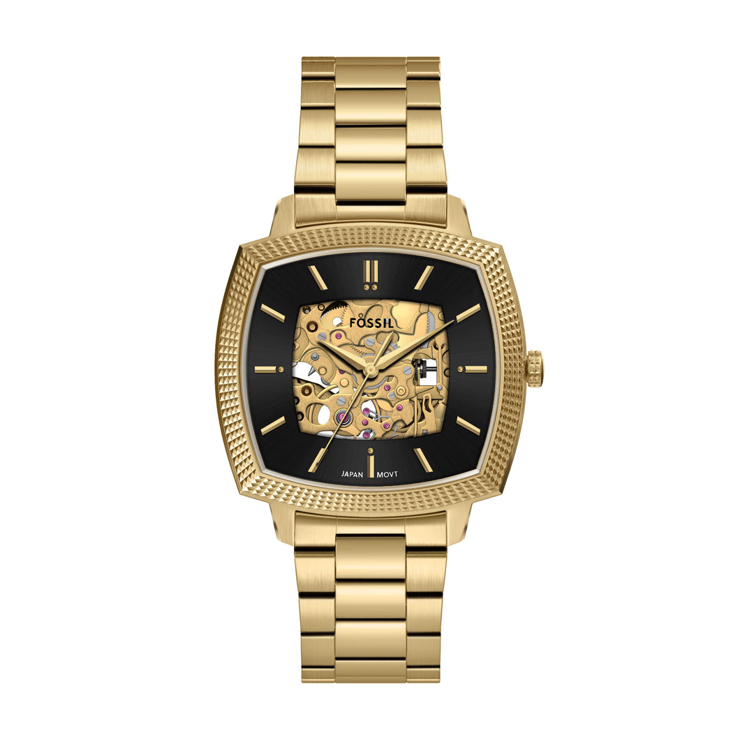 Nick Jonas x Fossil Machine Luxe Gold Tone Analogue Watches LE1218