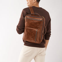 Load image into Gallery viewer, Buckner Leather Convertible Backpack MBG9599222
