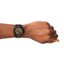 Load image into Gallery viewer, Bronson Automatic Brown LiteHide™ Leather Watch ME3219
