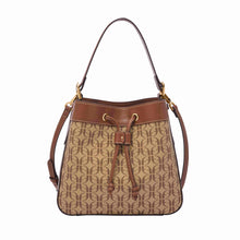 Load image into Gallery viewer, Tessa Brown Bucket Bag SHB3173268
