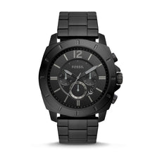 Load image into Gallery viewer, Privateer Chronograph Black Stainless Steel Watch BQ2759
