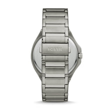 Load image into Gallery viewer, Evanston Solar-Powered Smoke Stainless Steel Watch BQ2767

