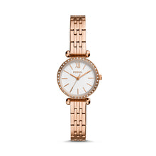 Load image into Gallery viewer, Tillie Mini Three-Hand Rose Gold-Tone Stainless Steel Watch BQ3502

