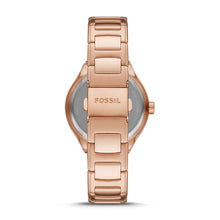 Load image into Gallery viewer, Eevie Multifunction Rose Gold Stainless Steel Watch BQ3721
