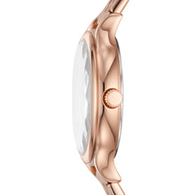 Load image into Gallery viewer, Laney Three-Hand Rose Gold-Tone Stainless Steel Watch BQ3862
