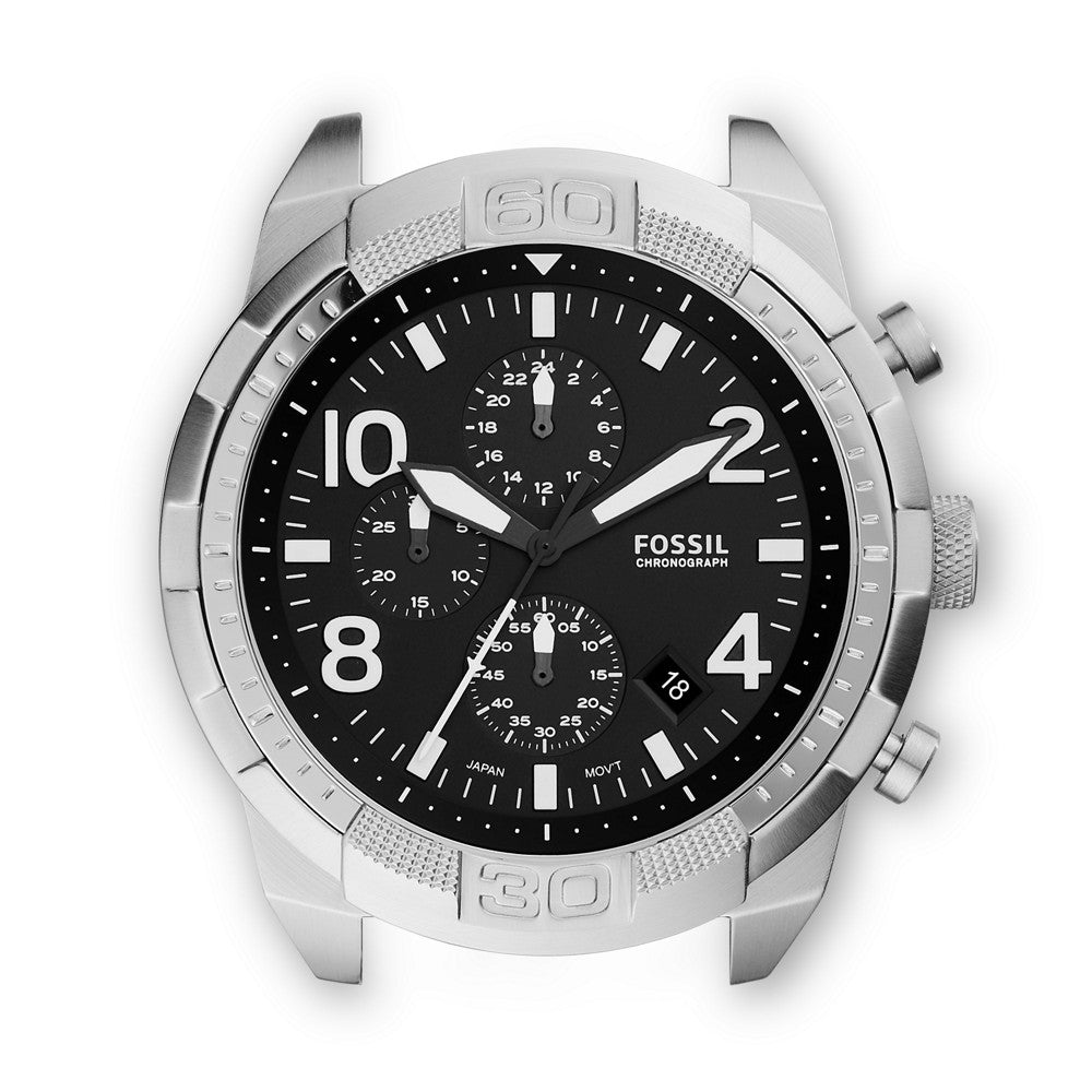 Bronson Chronograph Stainless Steel Watch Case C241016