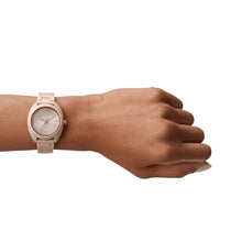 Load image into Gallery viewer, Gabby Three-Hand Date Salted Caramel Stainless Steel and Ceramic Watch CE1110
