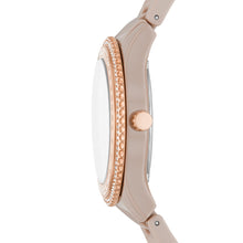 Load image into Gallery viewer, Stella Multifunction Caramel Ceramic Watch CE1112
