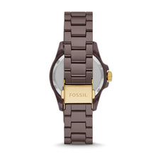 Load image into Gallery viewer, FB-01 Three-Hand Brown Ceramic Watch CE1121
