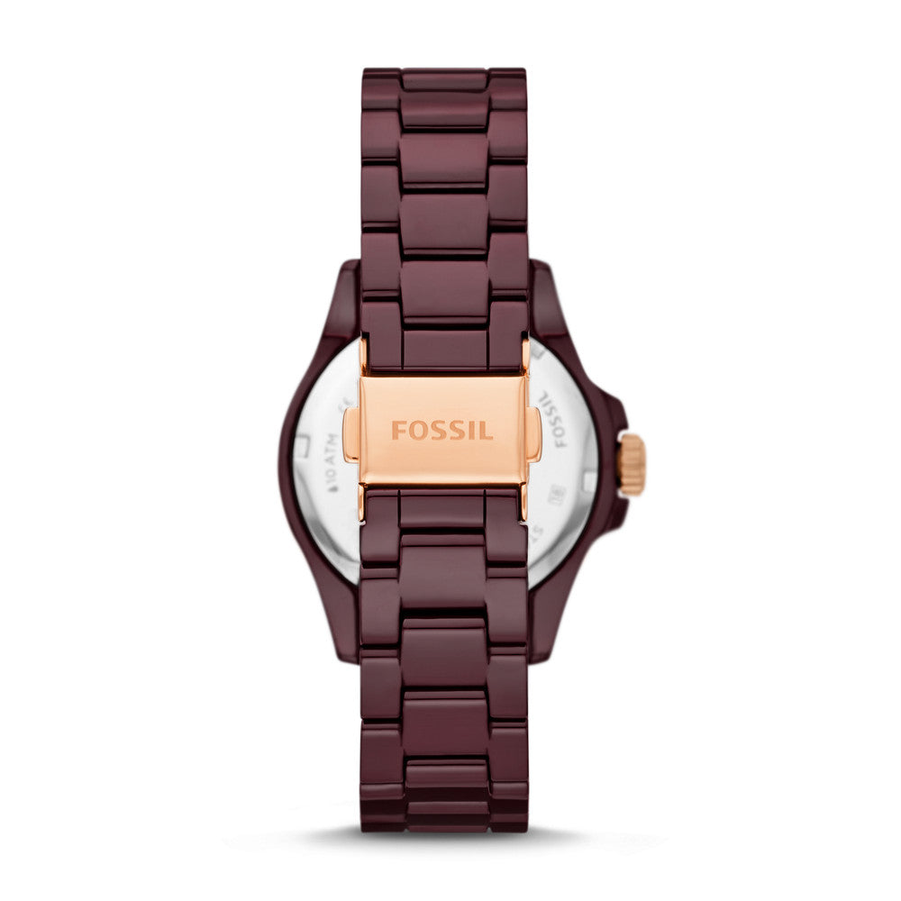 FB-01 Three-Hand Brown Ceramic Watch CE1123