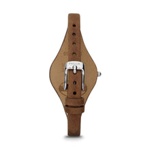 Load image into Gallery viewer, Georgia Brown Leather Watch ES3060
