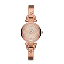 Load image into Gallery viewer, Georgia Mini Rose-Tone Stainless Steel Watch ES3268
