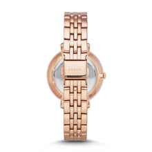 Load image into Gallery viewer, Jacqueline Rose-Tone Stainless Steel Watch ES3546
