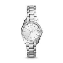 Load image into Gallery viewer, Scarlette Mini Three-Hand Date Stainless Steel Watch ES4317
