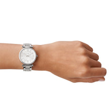 Load image into Gallery viewer, Carlie Three-Hand Stainless Steel Watch ES4341
