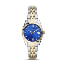 Load image into Gallery viewer, Scarlette Mini Three-Hand Date Two-Tone Stainless Steel Watch ES4899
