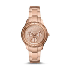 Load image into Gallery viewer, Stella Sport Multifunction Rose Gold-Tone Stainless Steel Watch ES5106
