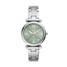 Load image into Gallery viewer, Carlie Three-Hand Date Stainless Steel Watch ES5157
