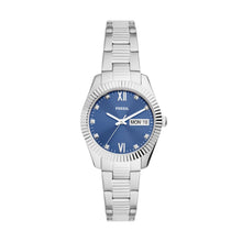 Load image into Gallery viewer, Scarlette Three-Hand Day-Date Stainless Steel Watch ES5197
