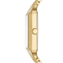 Load image into Gallery viewer, Raquel Three-Hand Date Gold-Tone Stainless Steel Watch ES5220
