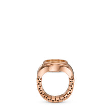 Load image into Gallery viewer, Watch Ring Two-Hand Rose Gold-Tone Stainless Steel ES5247
