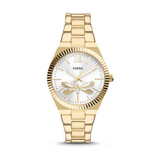 Load image into Gallery viewer, Scarlette Three-Hand Gold-Tone Stainless Steel Watch ES5262
