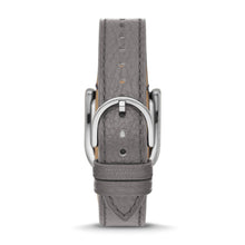 Load image into Gallery viewer, Fossil Harwell Three-Hand Light Gray LiteHide™ Leather Watch ES5265

