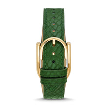 Load image into Gallery viewer, Harwell Three-Hand Green Eco Leather Watch ES5267
