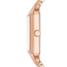 Load image into Gallery viewer, Raquel Three-Hand Date Rose Gold-Tone Stainless Steel Watch ES5271
