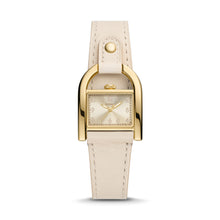 Load image into Gallery viewer, Harwell Three-Hand Ecru LiteHide™ Leather Watch ES5280
