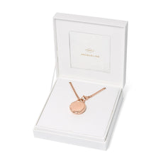 Load image into Gallery viewer, Fossil Jacqueline Three-Hand Rose Gold-Tone Stainless Steel Watch Locket ES5282
