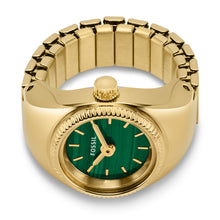 Load image into Gallery viewer, Watch Ring Two-Hand Gold-Tone Stainless Steel ES5308
