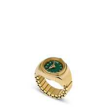 Load image into Gallery viewer, Watch Ring Two-Hand Gold-Tone Stainless Steel ES5308
