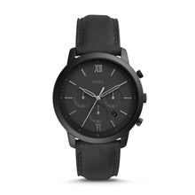 Load image into Gallery viewer, Neutra Chronograph Black Leather Watch FS5503
