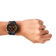 Load image into Gallery viewer, Bronson Chronograph Brown Croco Leather and Rubber Watch FS5713
