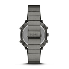 Load image into Gallery viewer, Retro Analog-Digital Smoke Stainless Steel Watch FS5892

