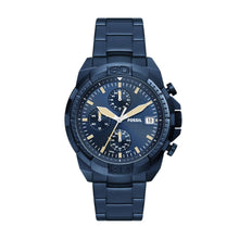 Load image into Gallery viewer, Bronson Chronograph Navy Stainless Steel Watch FS5916
