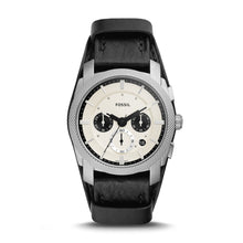 Load image into Gallery viewer, Machine Chronograph Black LiteHide™ Leather Watch FS5921

