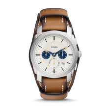 Load image into Gallery viewer, Machine Chronograph Tan Eco Leather Watch FS5922
