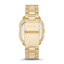 Load image into Gallery viewer, Inscription Three-Hand Date Gold-Tone Stainless Steel Watch FS5932
