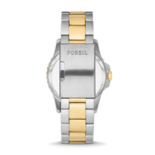 Load image into Gallery viewer, Fossil Blue Three-Hand Date Two-Tone Stainless Steel Watch FS5951
