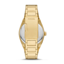 Load image into Gallery viewer, Everett Three-Hand Date Gold-Tone Stainless Steel Watch FS5965
