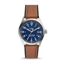 Load image into Gallery viewer, Defender Solar-Powered Luggage Eco Leather Watch FS5975
