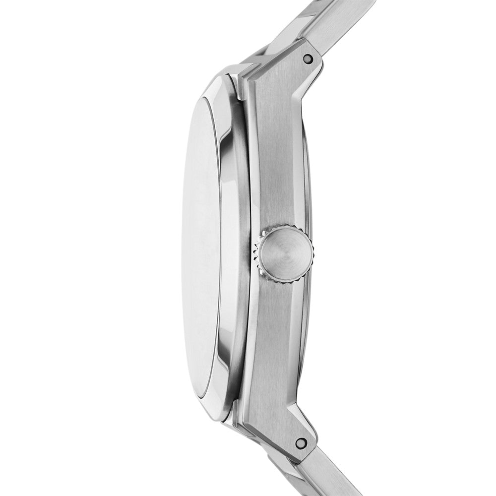 Everett Three-Hand Date Stainless Steel Watch FS5986