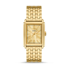 Load image into Gallery viewer, Carraway Three-Hand Gold-Tone Stainless Steel Watch FS6009
